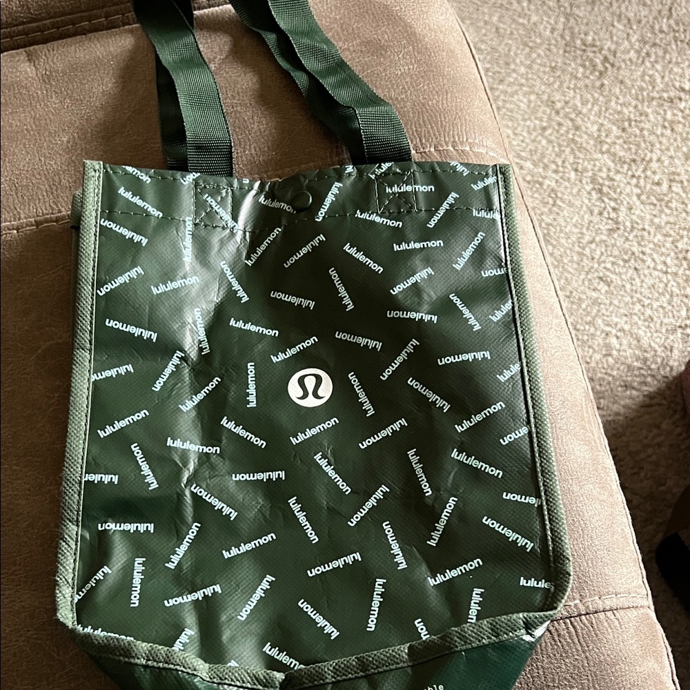 Lululemon Athletica Green Tote Bag